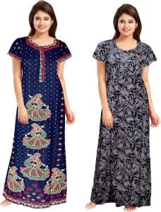 Paridhaan Hub Women Nighty - Buy Paridhaan Hub Women Nighty Online at ...
