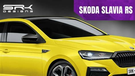 2022 Skoda Slavia RS Edition Based On Octavia » Car Blog India