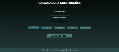 Calculadora JavaScript 的图像结果