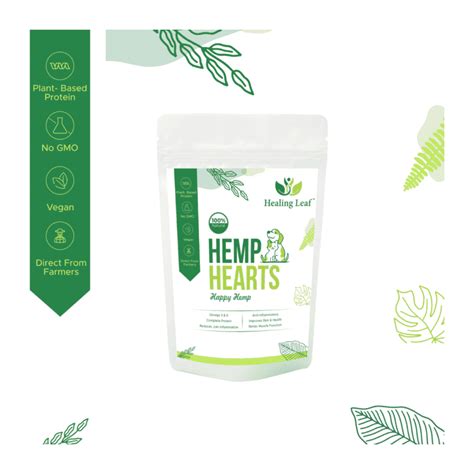 Hemp Hearts for Pets by Healing Leaf – Wagr Petcare
