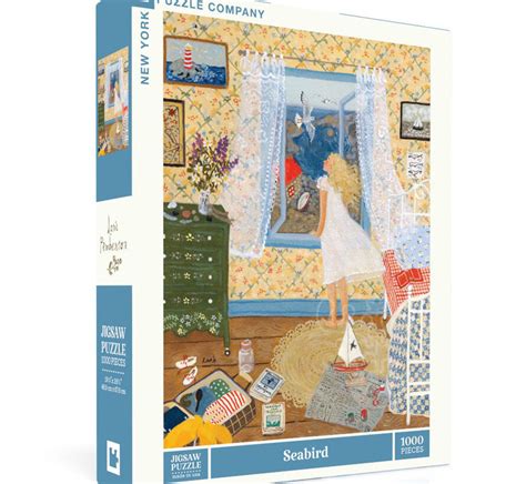 New York Puzzle Co. Loré Pemberton: Seabird Puzzle 1000pcs - Puzzles Canada