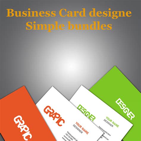 Simple Business Card Template 的图像结果