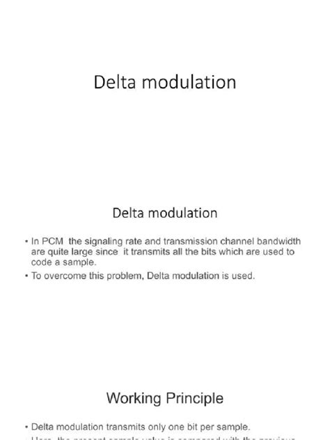 Image result for Delta Modulation PDF