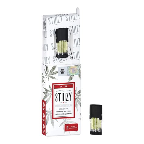 STIIIZY: LEMON CHERRY HAZE - CANNABIS DERIVED TERPENES POD 1G | Leafly