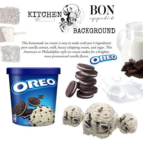 Nostalgia Ice Cream Maker Recipes - kitchen background