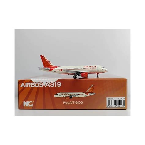ACE HOBBY NG Models Air India for Airbus A319 VT-SCG 1/400 India | Ubuy