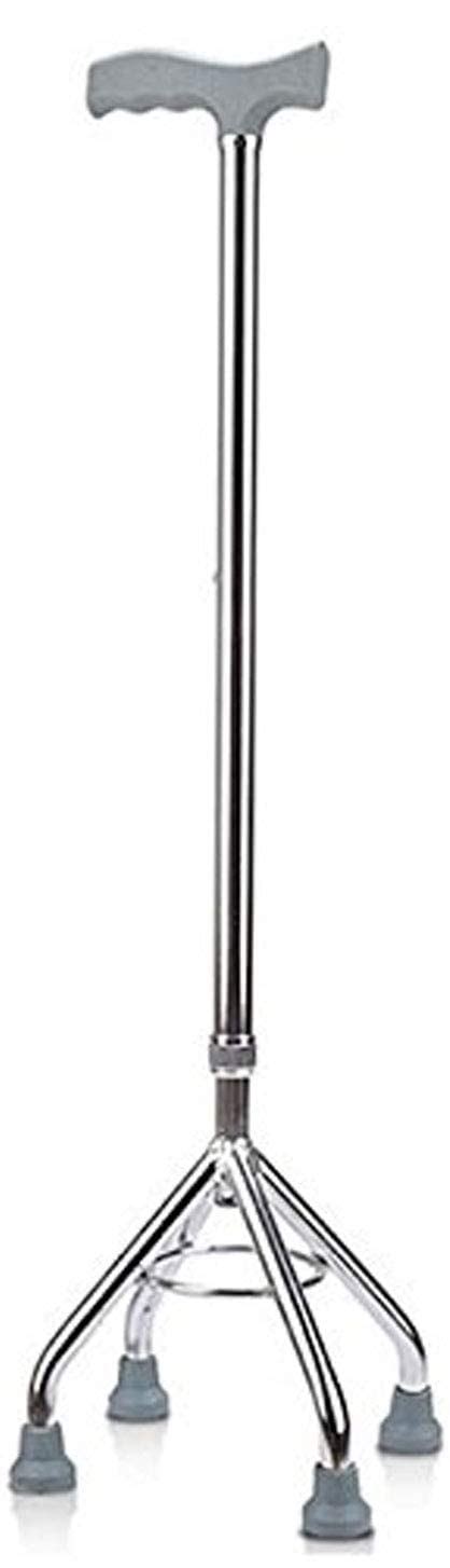 Buy TAN45 Walking Stick with 4 Legs (quadripod) | Walking Stick for Old ...
