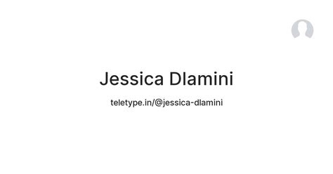 Jessica Dlamini — Teletype