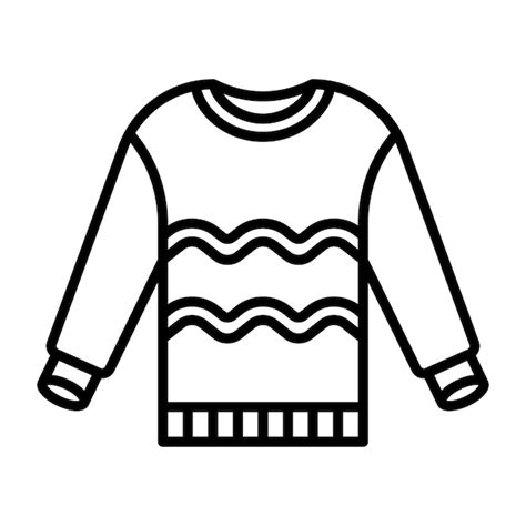 Sweater vector illustration style | Premium Vector