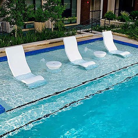 Ledge Lounger Signature Chaise Inside Pool & Sun Shelf, 49% OFF