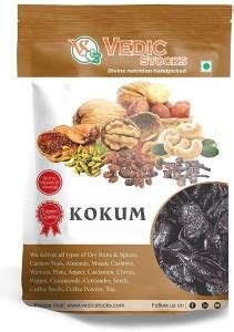 Vedic Stocks Natural Sun Dried Kokum,Aamsul Dry Fruits Value Pack 900 ...