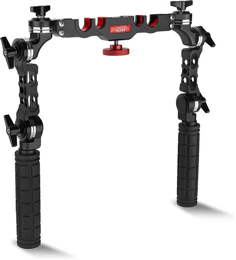 Camtree Hunt Quick Mount Rosette Handle Set for 15mm Rail Rod Support ...