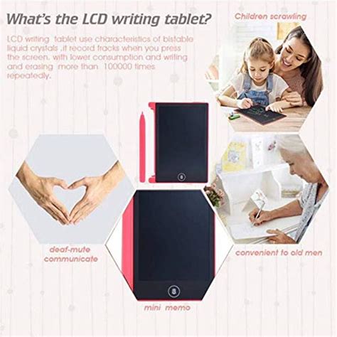 AWEI Ultra Thin 4.4 Inch LCD Mini Writing Pad(Black) : Amazon.in ...