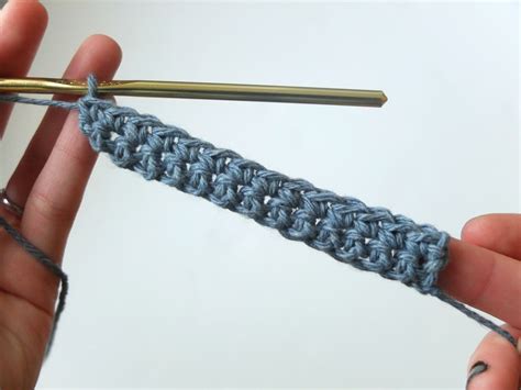 Single Crochet Stitch For Beginners Learning The Single Crochet Stitch