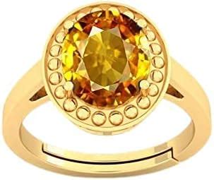 Buy Mahi Stones 11.00 Ratti Natural Yellow Sapphire (Pukhraj) Original ...