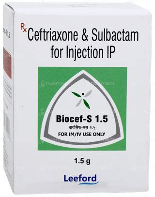 Biocef S 1.5 Injection: Uses, Side Effects, Price & Substitutes