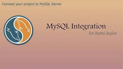 Image result for Unreal Engine Connector MySQL Database