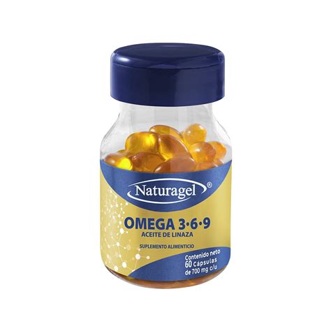 Omega 3-6-9 Naturagel Omega 3 60 cápsulas | Walmart en línea