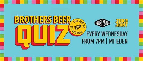 Quiz Night at Brothers Beer Juke Joint BBQ, Brothers Juke Joint BBQ (Mt ...