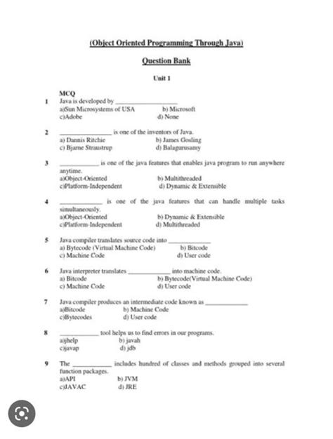How to Prepare for Object-Oriented Program Using Java Exams 的图像结果