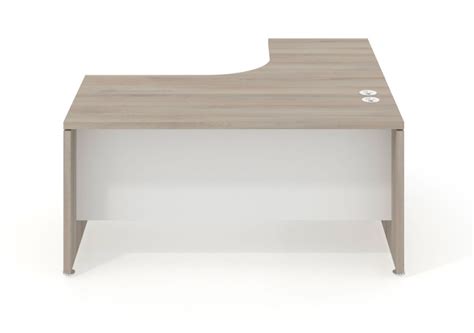 Mesa ergonómica Manager con cajonera 3 cajones estructura aluminio ...