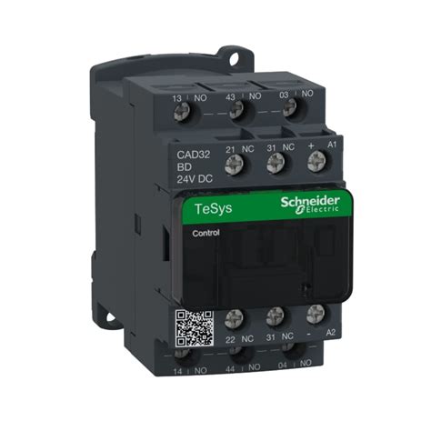 CAD32BDTQ Schneider Electric | Schneider Electric Control Relay 3 NO ...