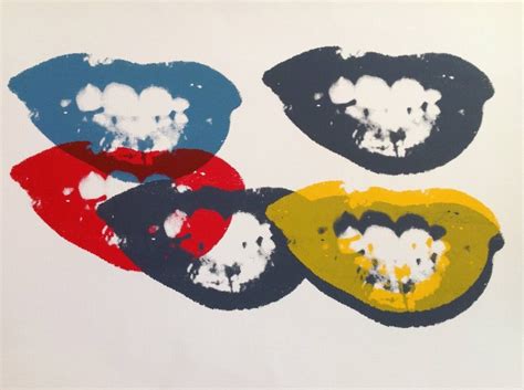 Andy Warhol I Love Your Kiss Forever Sunday B. Morning Print For Sale