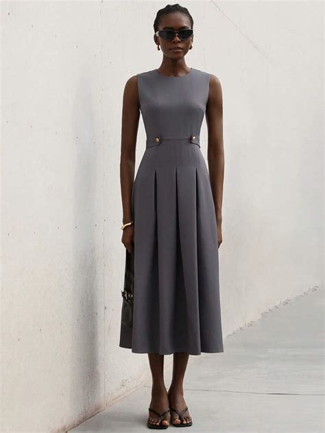 Aveloria Modichic Women Dark Gray Elegant Professional Vintage Style ...