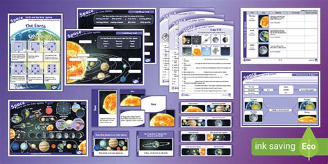 EAL Science Space Younger Learners Scaffolding Resource Pack