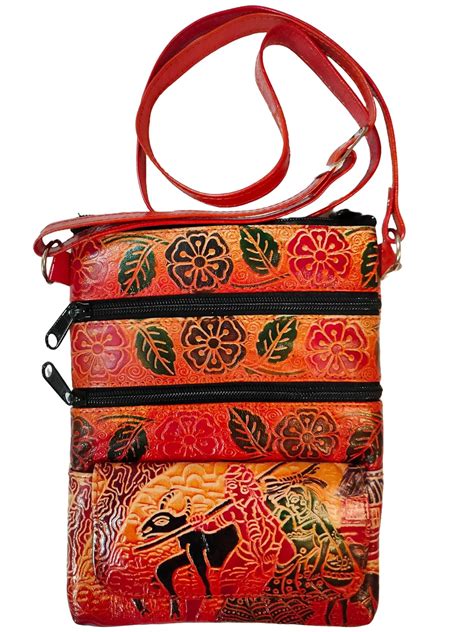 Buy "CLASSIQUE" Shantiniketan Pure Leather Womens Purse Crossbody ...