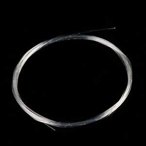 5 Pcs 9FT 6X Nylon Fishing Tapered Leader Fly Fishing Line Leader Clear ...