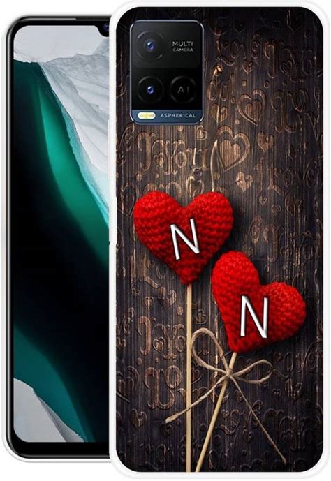 INTELLIZE Back Cover for Vivo Y21 V2140E NN, N LOVE N, N LETTER, NN ...