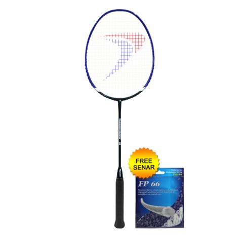 Promo Flypower Raket Training Badminton 130 gr- Black Blue Free Senar ...