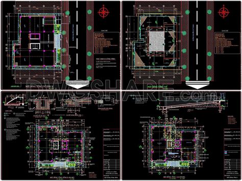 26. Download Of Cad Floor Plans For A 18-story Apartment Building (1 ...