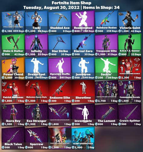 iFireMonkey on Twitter: "🛒 #Fortnite Item Shop ⏰ Tuesday, August 30, 2022 💚 Use code 'FireMonkey ...