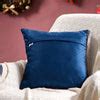 Sequin Star Velvet Cushion Cover 16 X 16 Inch