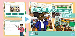 Panghalip Panao: Pananong | Grades 4 - 6 | Twinkl PH