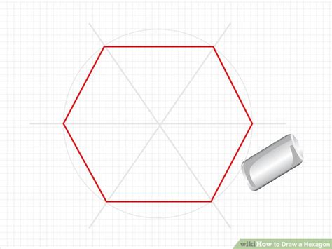 Image result for How to Draw Hexagon Using a Ruler Short