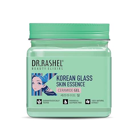 DR.RASHEL Korean Glass Skin Gel | With Ceramide and Rice water ...