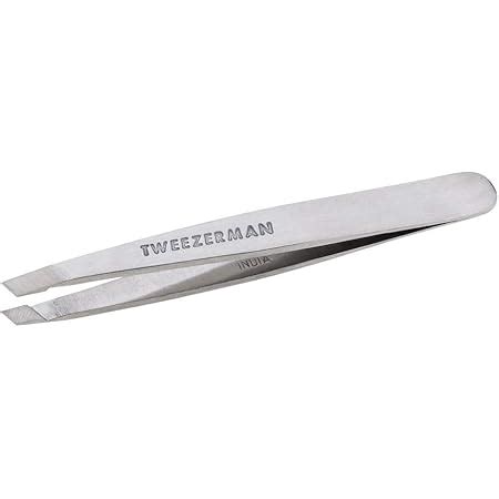 Tweezerman Stainless Steel Slant Tweezer (Black): Amazon.in: Health ...