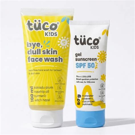 Kids Sun Care Bundle – SPF50, Soap & Brightening | Tuco Kids