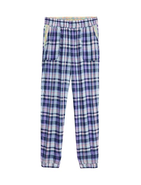 Buy Checked Cuffed Hem Pyjama Bottoms at Marks & Spencer