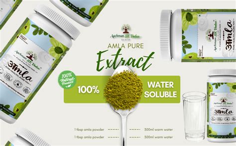 Aachman sk veda 100% Organic Amla extract Powder | Sure Ingredient ...