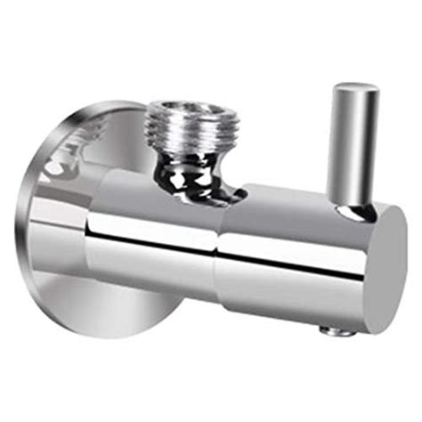 Kerovit Allied KA910001 Brass Angle Valve with Flange (Silver) : Amazon ...