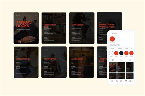 Clean UGC Creator Collection – Instagram Carousel Template Pack (Canva ...