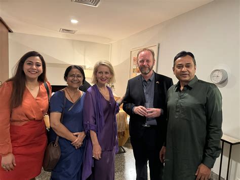 Lee McLean leads a delegation to India