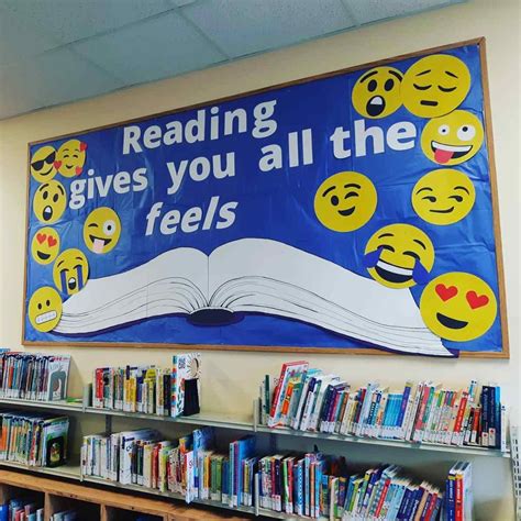 Middle School Library Displays, School Library Decor, Middle School ...