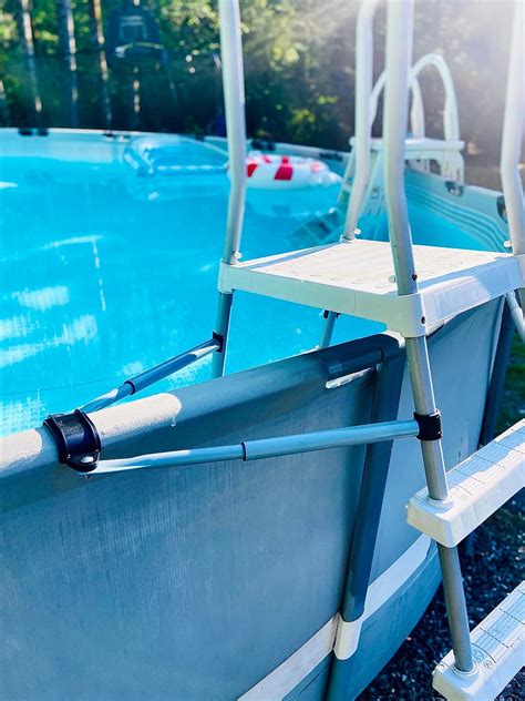 How To Anchor Above Ground Pool Ladder at Andrea Kirkham blog