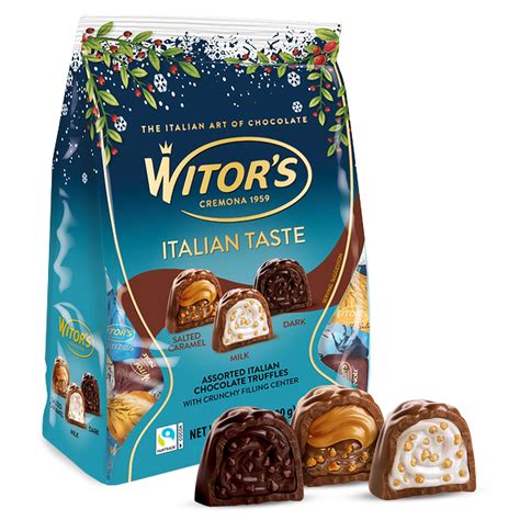 Buy WITOR'SChocolates Bulk Bags, Chocolate Truffles with Creamy Filling ...
