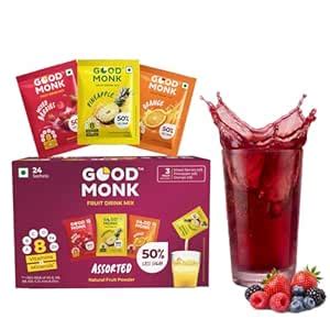 Good Monk Fruit Drink Mix Assorted Flavors 24 Sachets